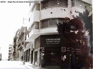 Oran- Angle rue de Stora et Bd Fulton- Llopis
